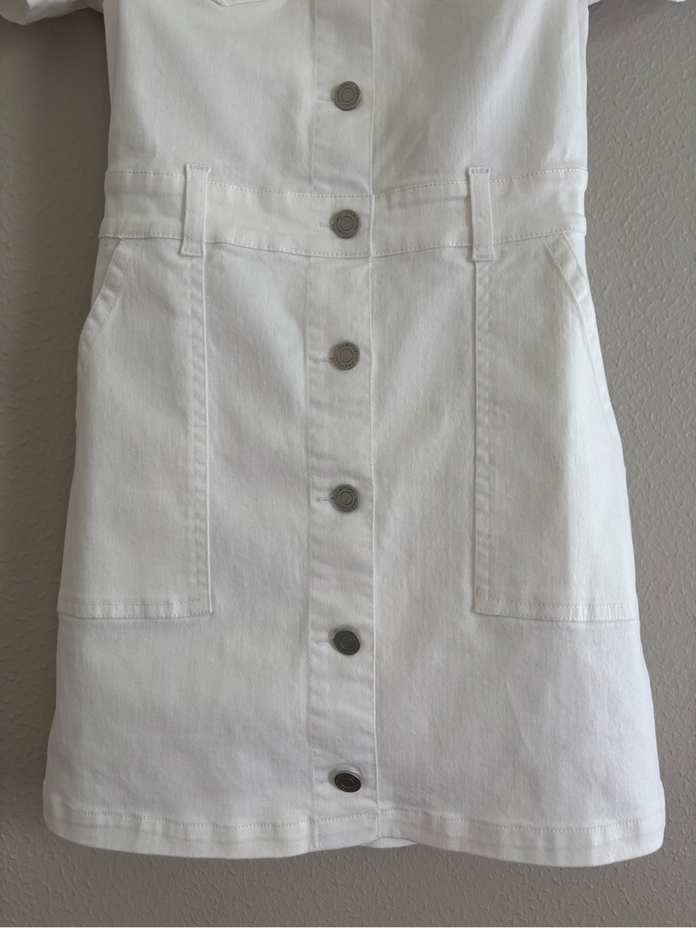 NWT Habitual White Denim Dress - Picture 4 of 11